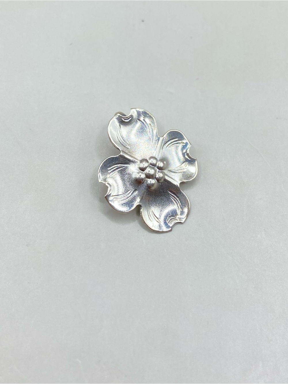 Vintage Stuart Nye Dogwood Sterling Silver Pendant